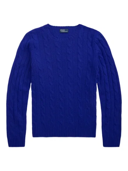 Căciulă Polo Ralph Lauren cu broderie tricotate de costum albastru