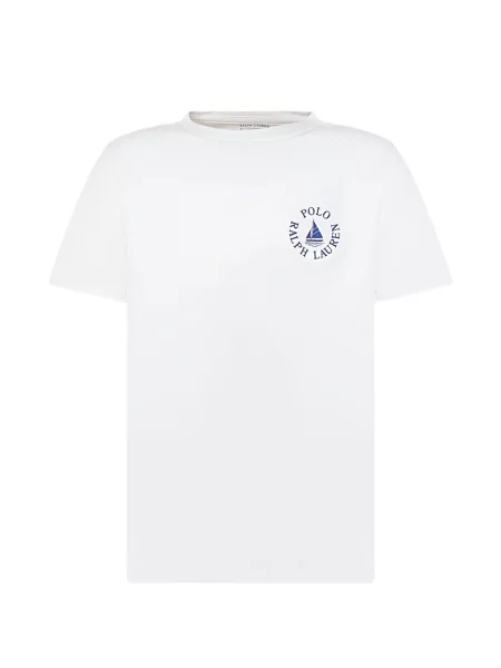 Koszulka polo dziecięca Polo Ralph Lauren biała