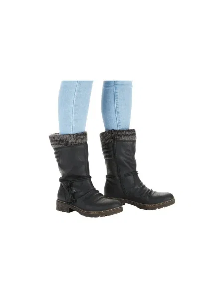 Pantofi Rieker negru