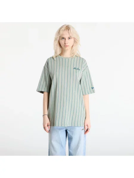 Tričko New Era Pinstripe Os Tee UNISEX EVG XL