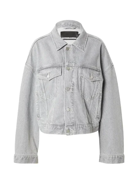 ARMEDANGELS Přechodná bunda PAASITHE světle šedá