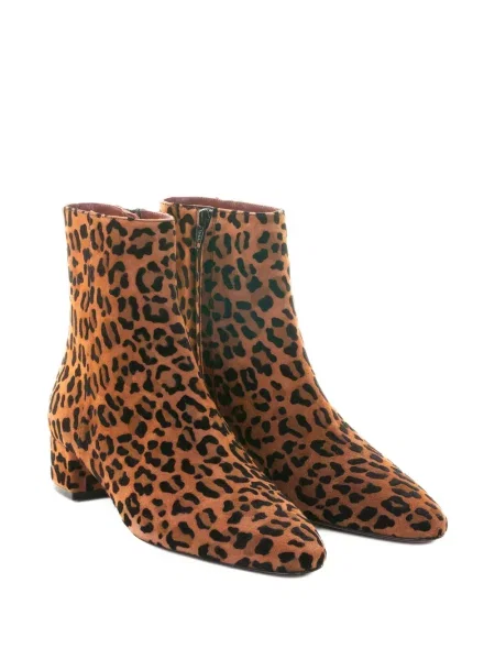 Botine Roberto Festa cu imagine cu model leopard maro