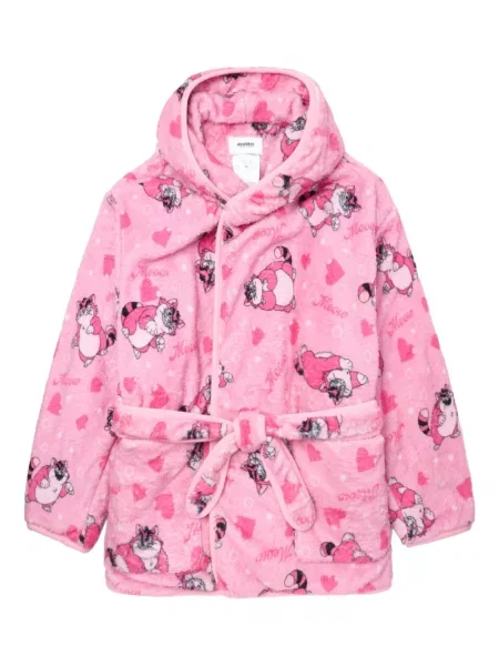 Župan Doublet s kapucí růžový