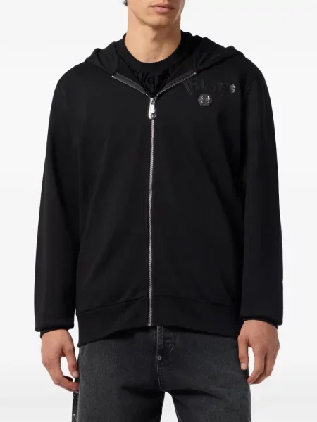 Hanorac cu glugă Philipp Plein negru