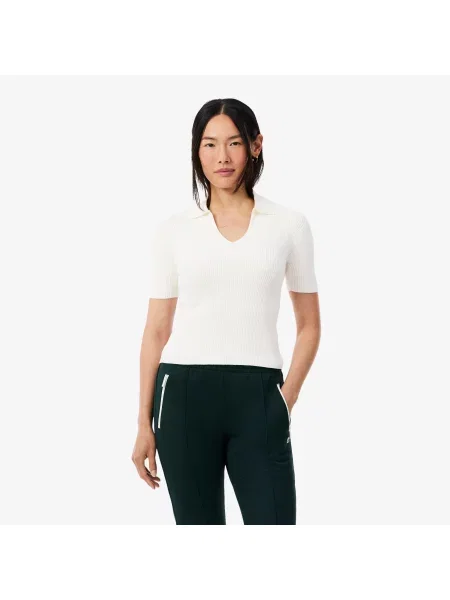Свитер Lacoste белый