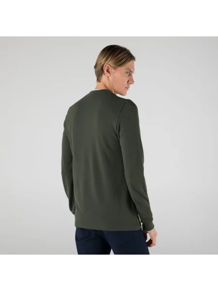 Поло Lacoste зеленое