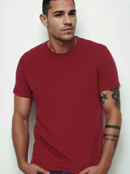 Тениска Dewberry винено червено