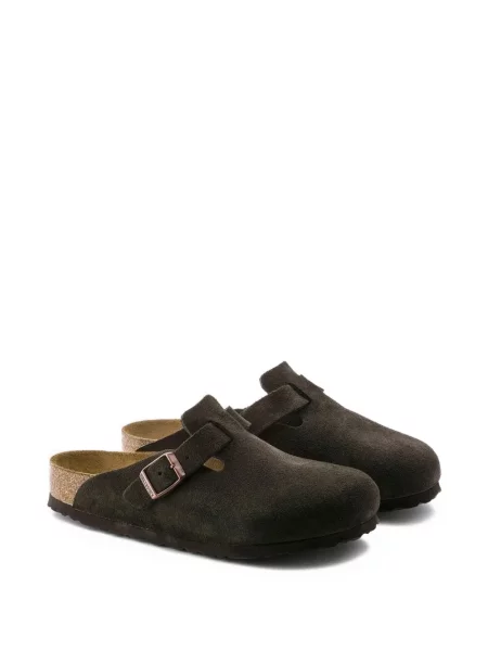Papuci tip mules Birkenstock maro