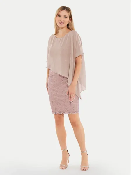 Swing Rochie cocktail bej