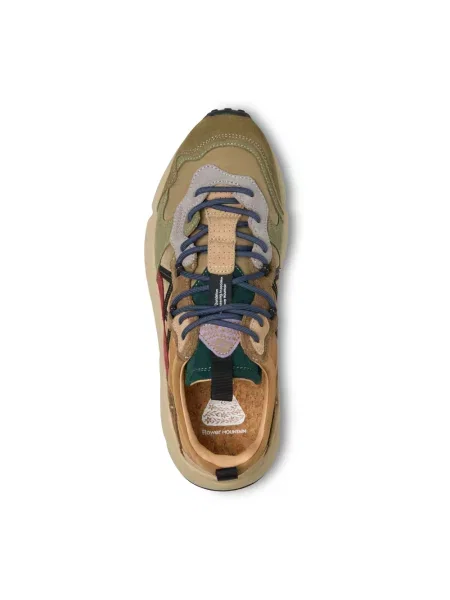 Lniane sneakersy Flower Mountain w kwiatki