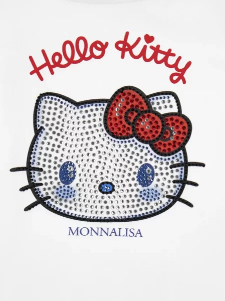 Koszulka dziecięca Monnalisa biała