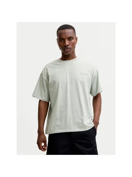 Jack & Jones T-Shirt Eterna Ανοιχτό Loose Fit πράσινο