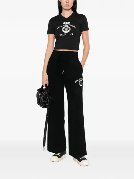 Pantaloni Amiri alergare negru