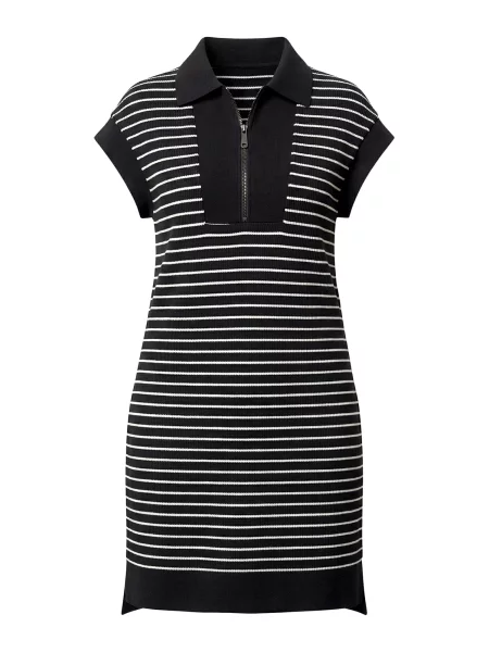 Imily Bela Rochie negru alb