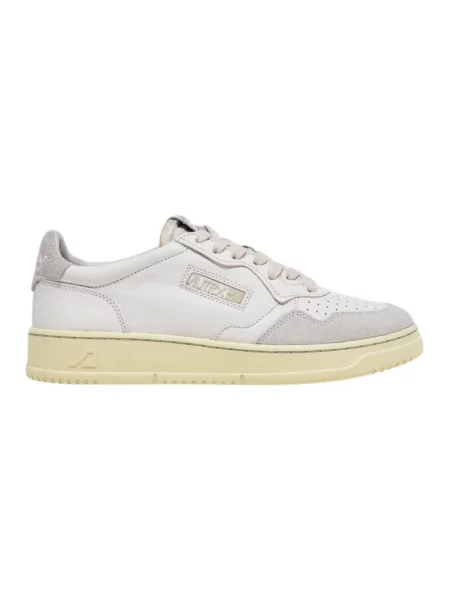 Sneakersy Autry zamszowe białe