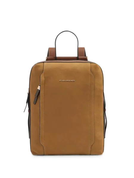Rucsac Piquadro din piele maro