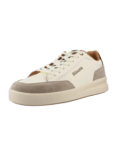 Pantofi Blauer alb