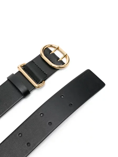 Curea Jil Sander din piele negru