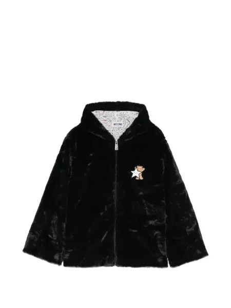 Dětské kožich Moschino černý