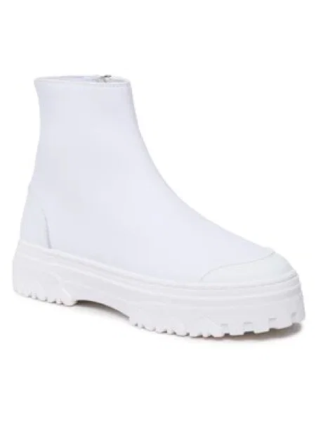 Patrizia Pepe Botine alb