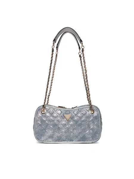 Ročna torba Guess Giully II modra