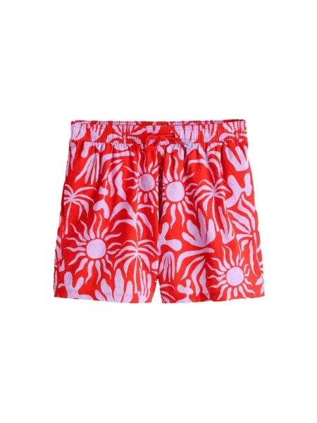 Next Șorturi de baie roz deschis roșu