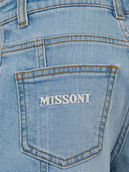 Szorty dziecięce Missoni niebieskie