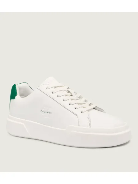 Calvin Klein Teniși din piele alb
