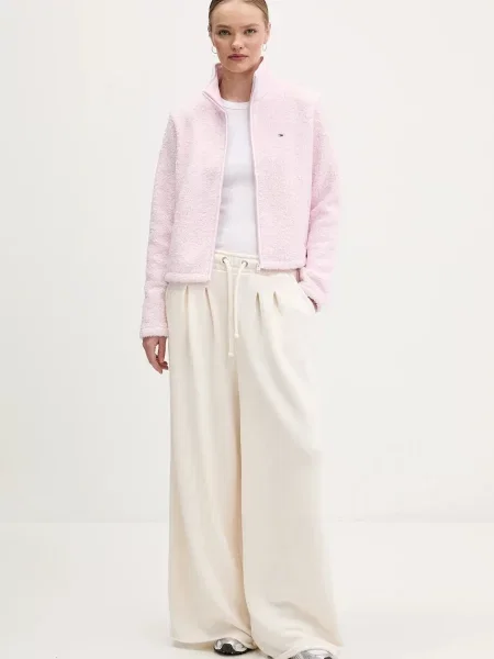Tommy Jeans bluza różowa