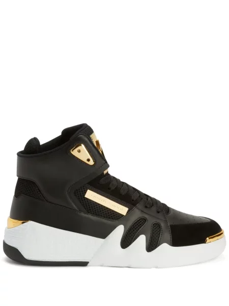 Sneakerși Giuseppe Zanotti din piele negru