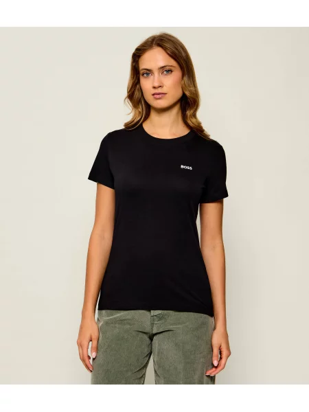BOSS ORANGE Tricou negru