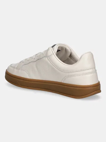 Tommy Hilfiger Кожени маратонки TH HERITAGE COURT SNEAKER LTR бежово