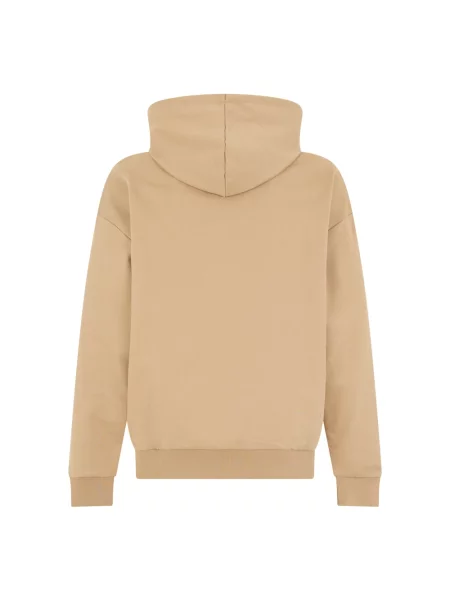 Bluza z kapturem Boss beżowa