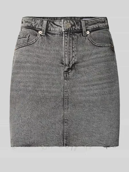Spódnica jeansowa o kroju regular fit z mieszanki bawełny model TESSA' Vero Moda
