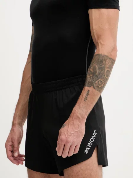 Pánske bežecké šortky X-Bionic Streamlite Trail Running x black čierna
