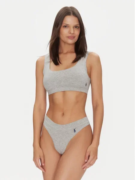 Polo Ralph Lauren Бюстгальтер-топ сірий