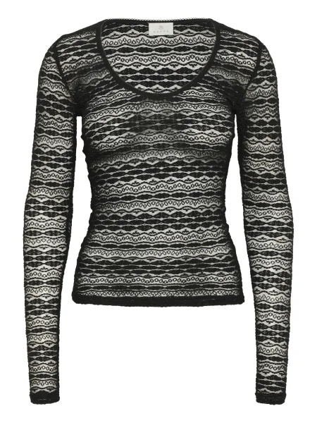 Kaffe Tricou Lorinda' negru