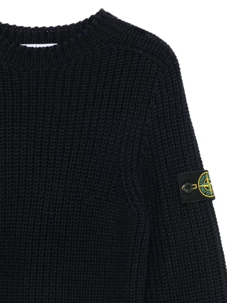 Sweter dziecięcy Stone Island niebieski
