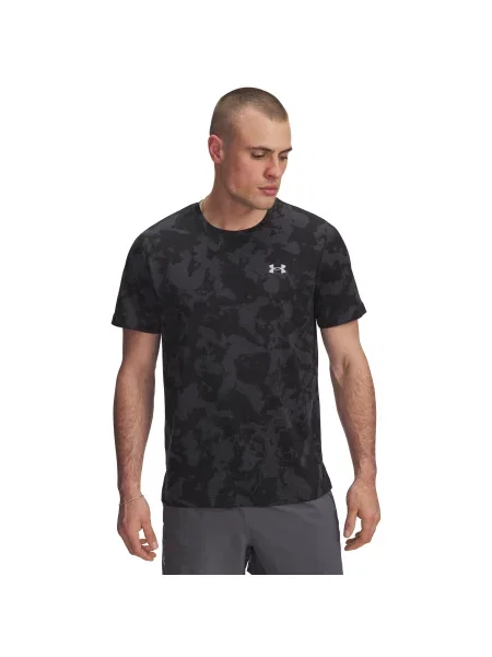 Koszulka Under Armour Launch Printed czarna