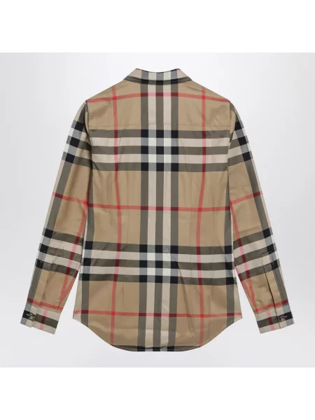 Koszula Burberry beżowa