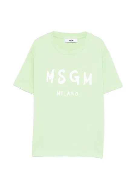 Koszulka dziecięca Msgm zielona