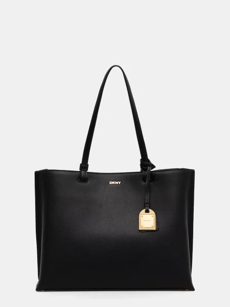 Geantă Dkny din piele negru