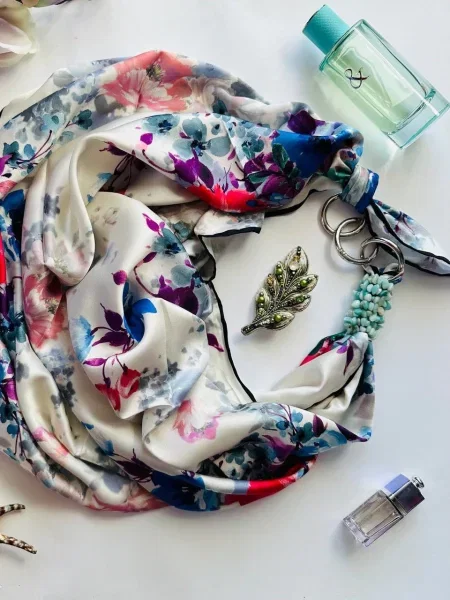 MyScarf Basic Хустка Мультиколор Шовк
