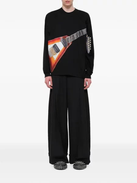 Hanorac Doublet cu imagine negru