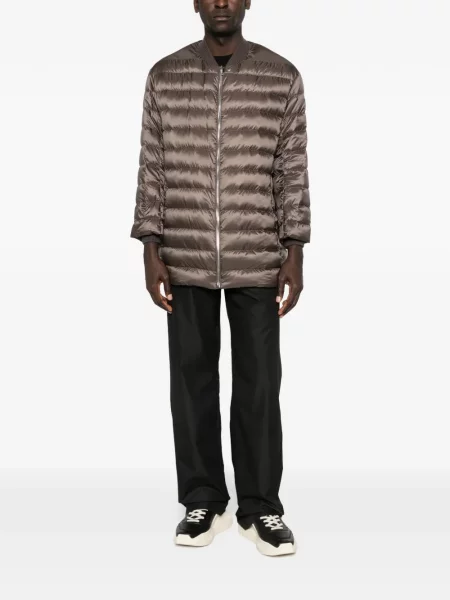 Geacă Moncler + Rick Owens maro