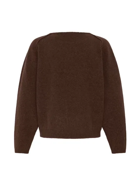 Sweter Ichi brązowy