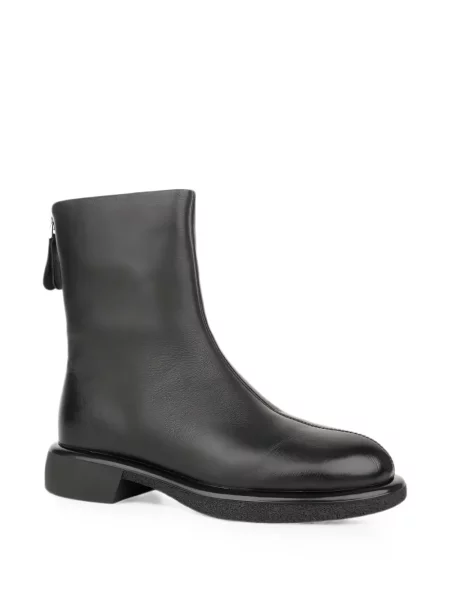 Cizme scurte Linda Baumann din piele negru