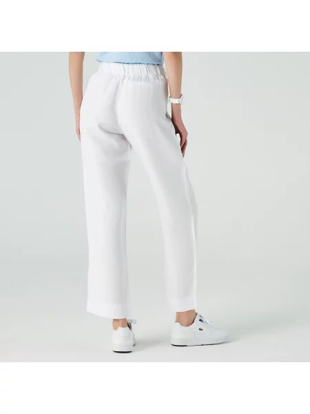 Lacoste Spodnie Lacoste białe