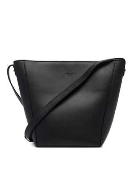 Weekend MaxMara Bőr válltáska + tarisznya Wkadonna fekete
