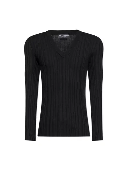 Sweter Dolce And Gabbana czarny